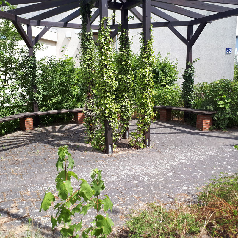 Vermietung von B&uuml;ro- und Gewerbefl&auml;che mit Grillecke